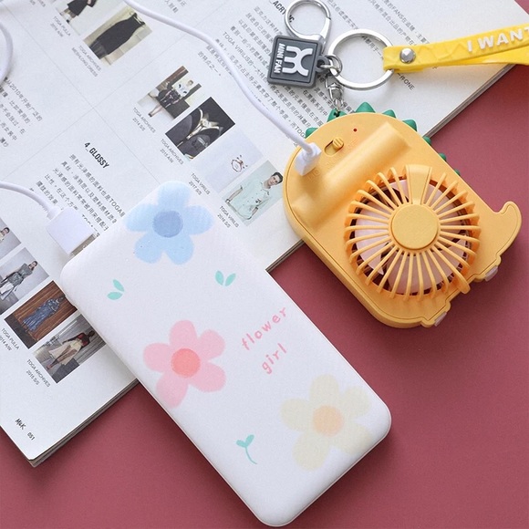 Fan pocket mini keychain fan stand usb portable - Picture 4 of 4